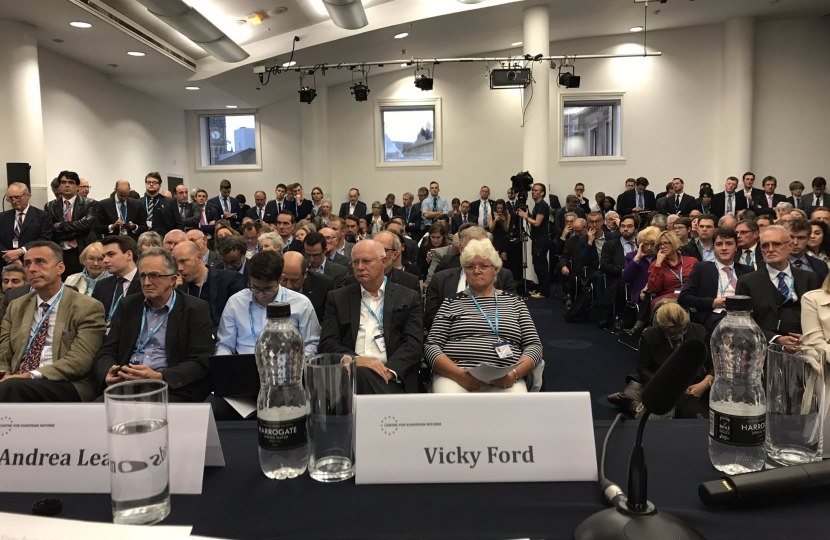 Standing room only for a Brexit discussion