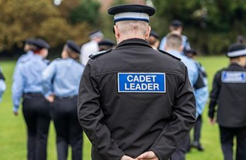 Police Cadet leaders