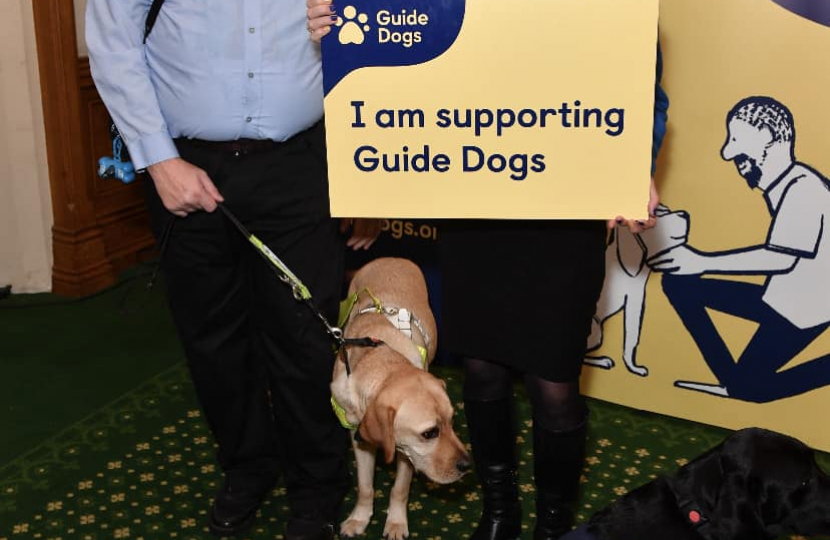 Guide Dogs in Parliament