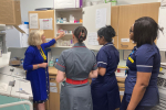 Talking with Nurses at Broomfield Hospital
