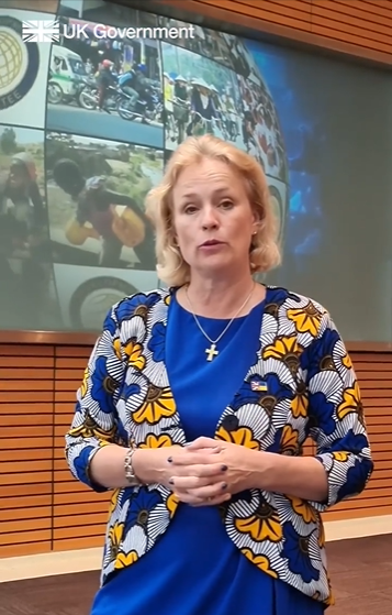 Vicky Ford at World Bank